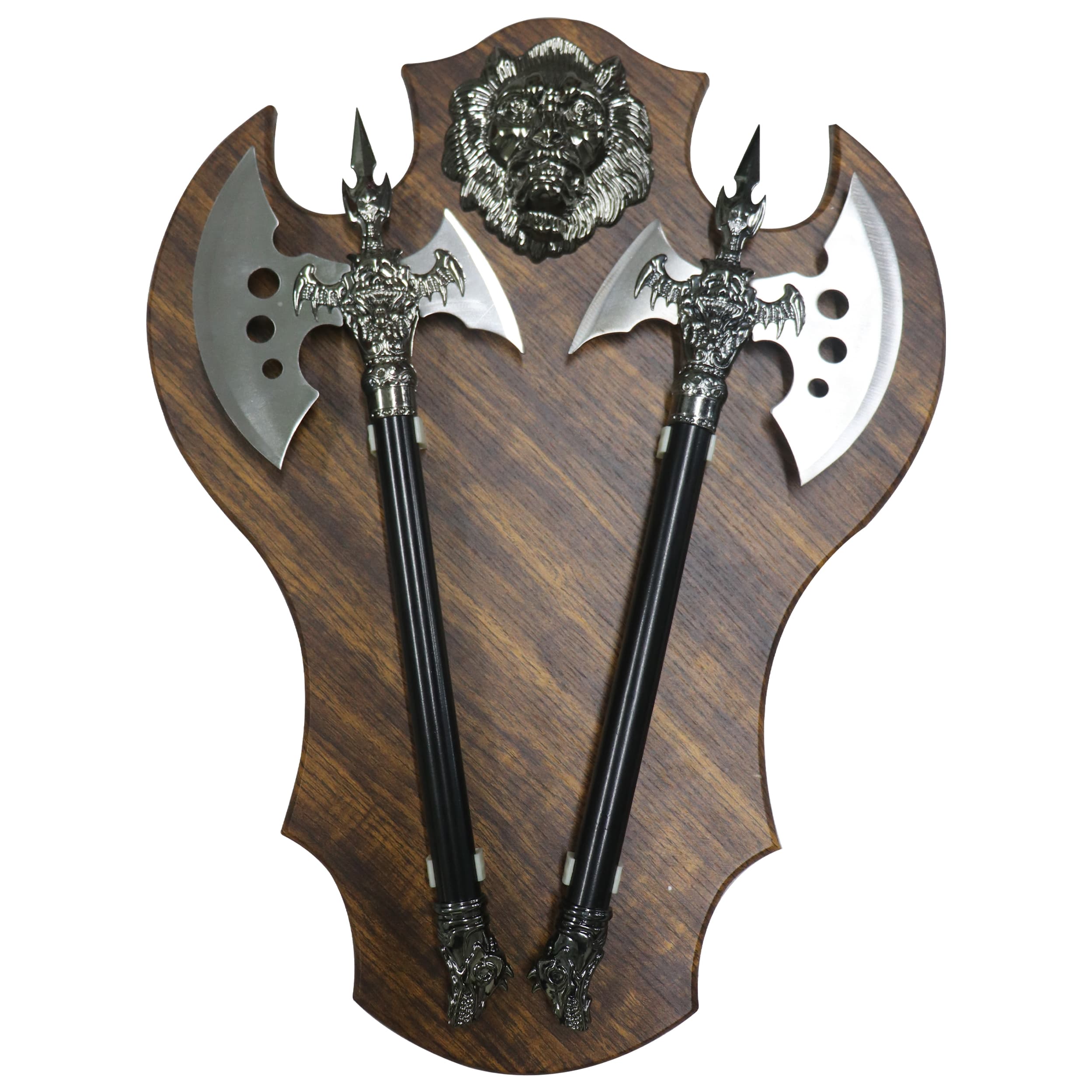 FANTASY DOUBLE- BLADED AXES SHIELD