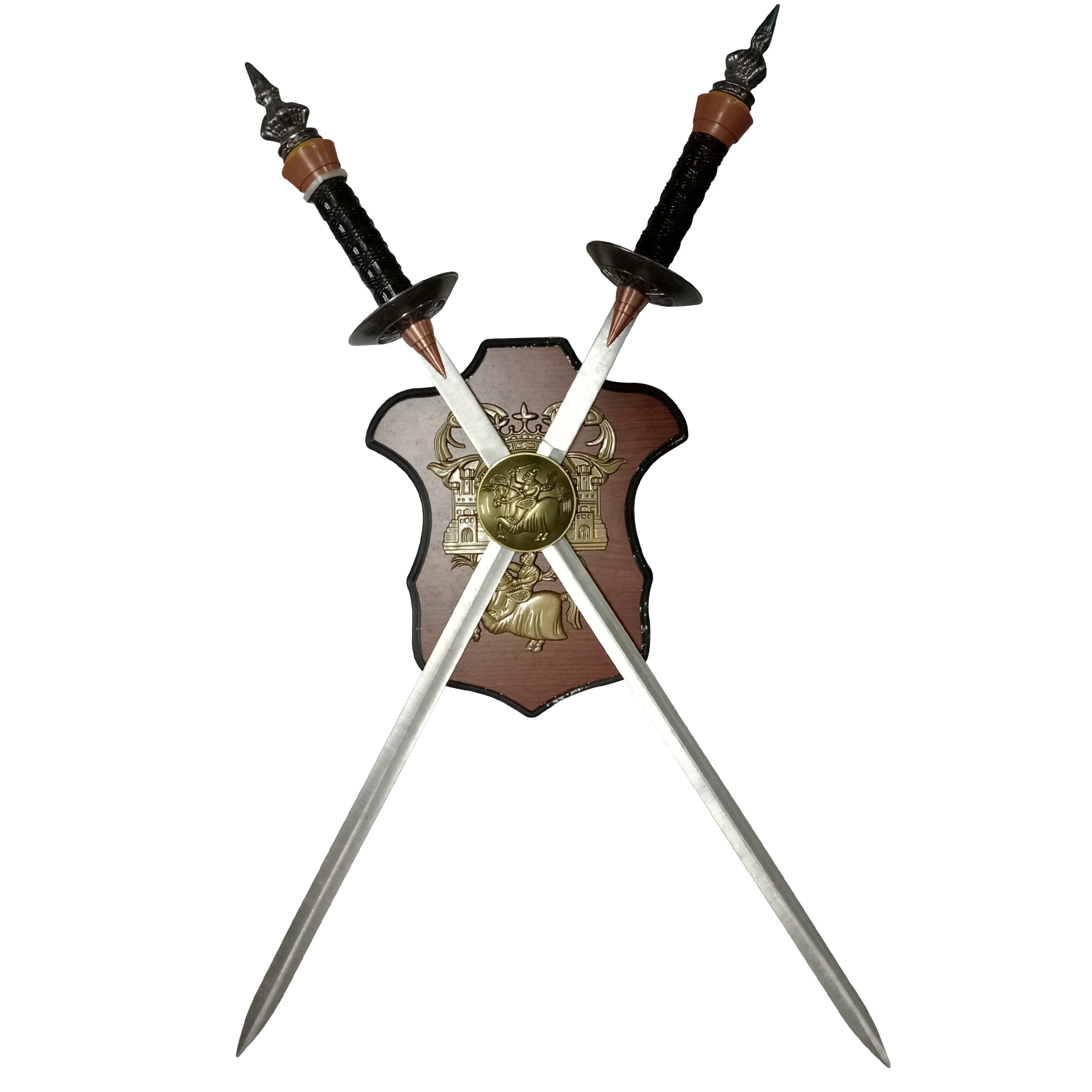 DOUBLE SWORD WALL DECOR