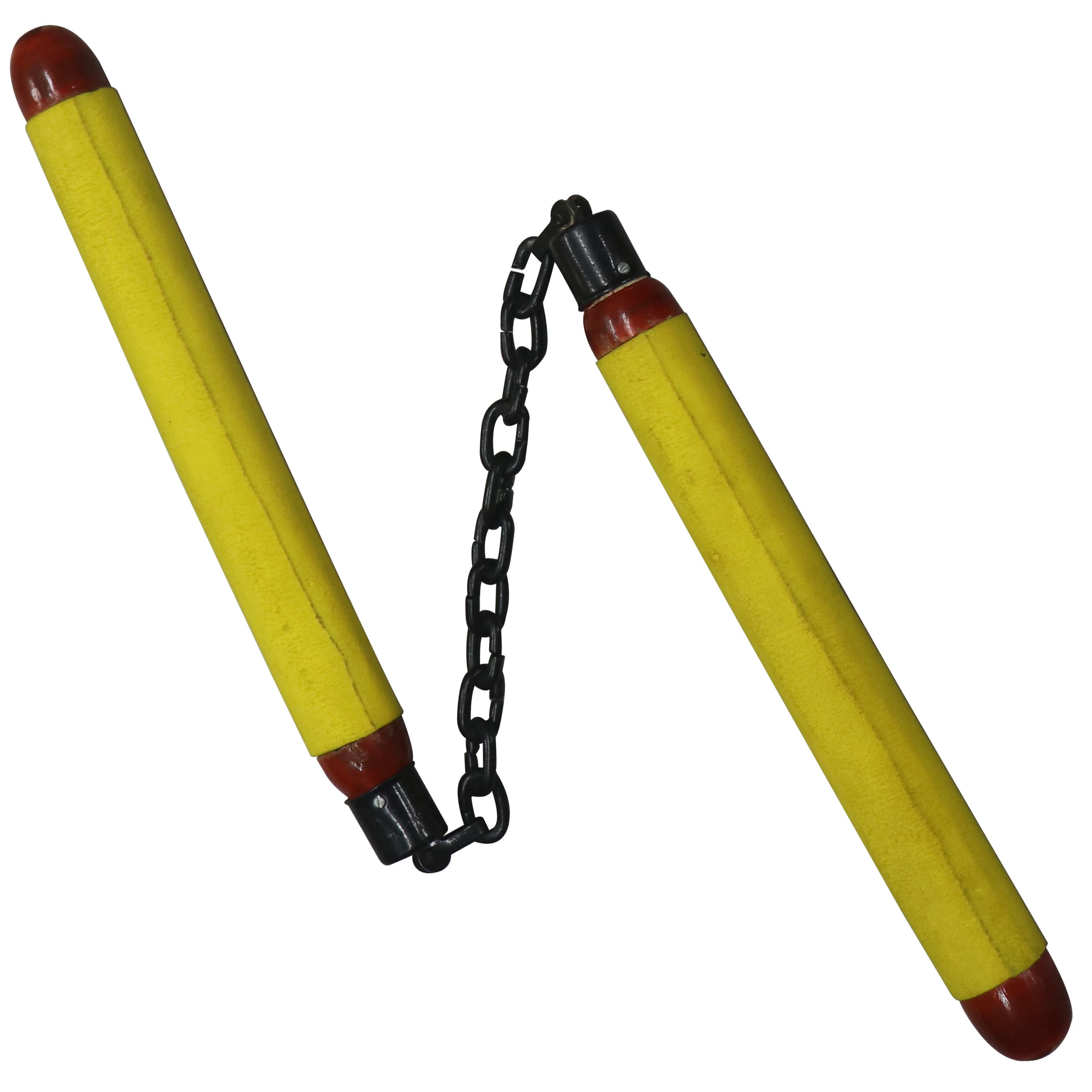 NUNCHACK WOODEN RUBBER
